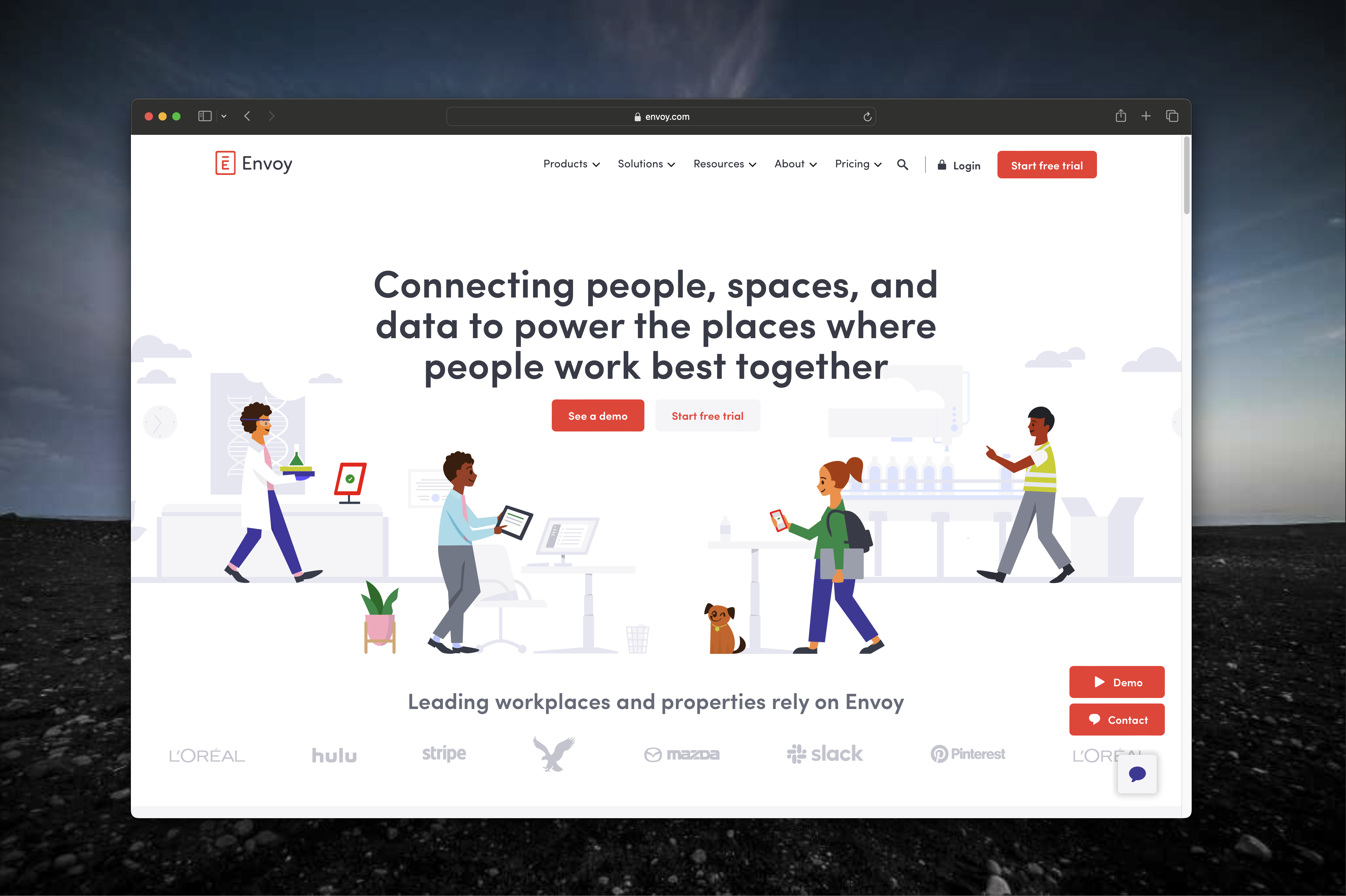 Envoy workplace platform