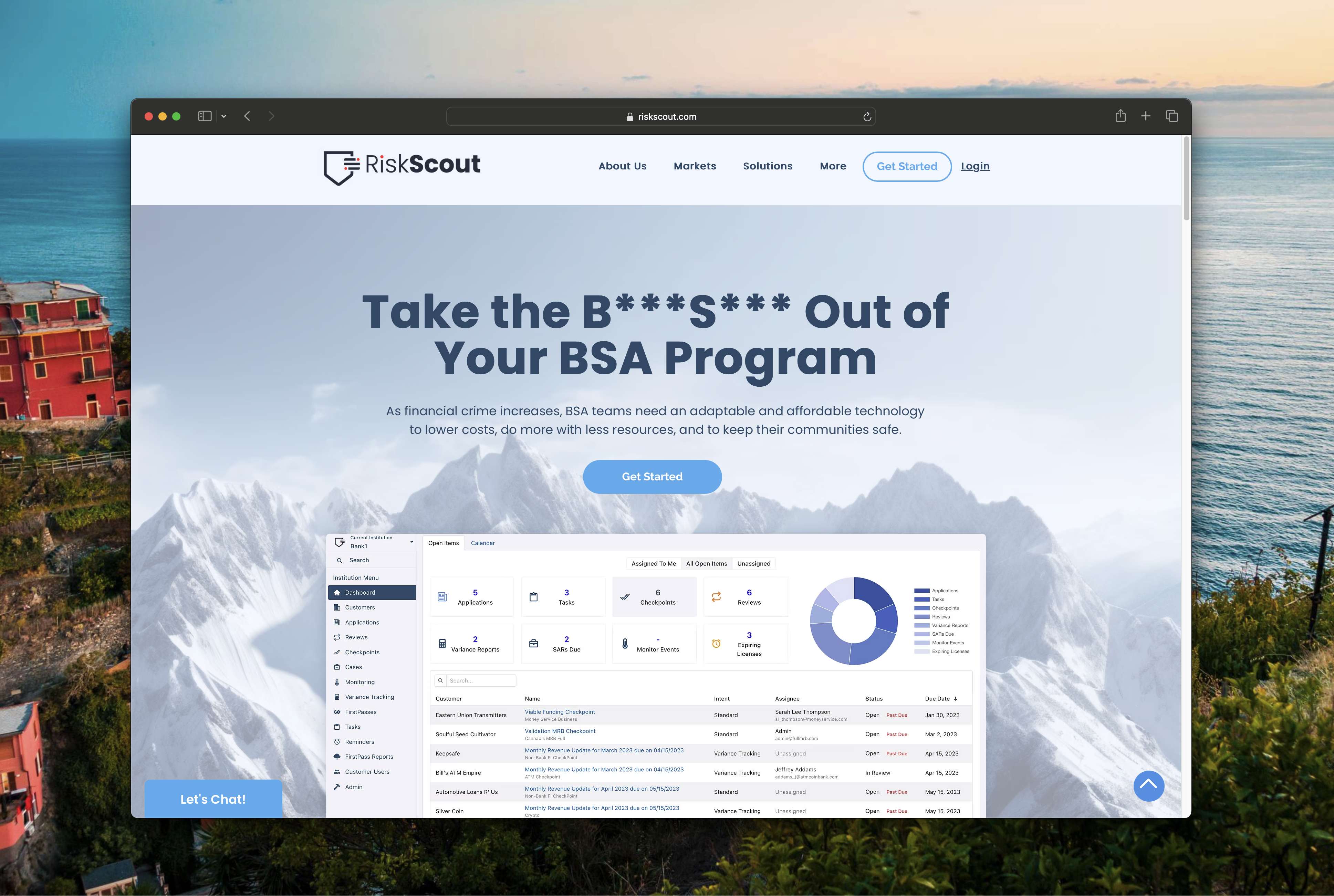 RiskScout compliance platform